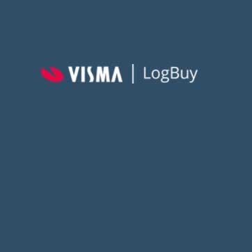 Billedet viser Visma LogBuy's logo.